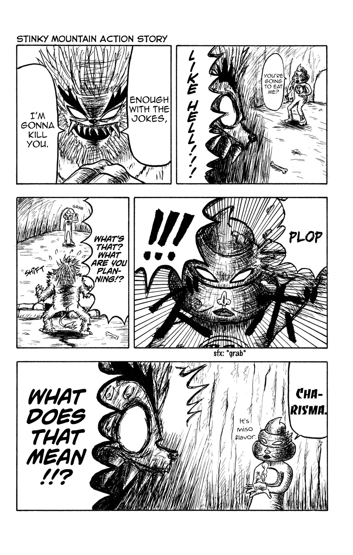 Bobobo-bo Bo-bobo? - Sawai Yoshio Short Story Anthology Chapter 1 page 18 - Chapter 1: Stinky Mountain Action Story
