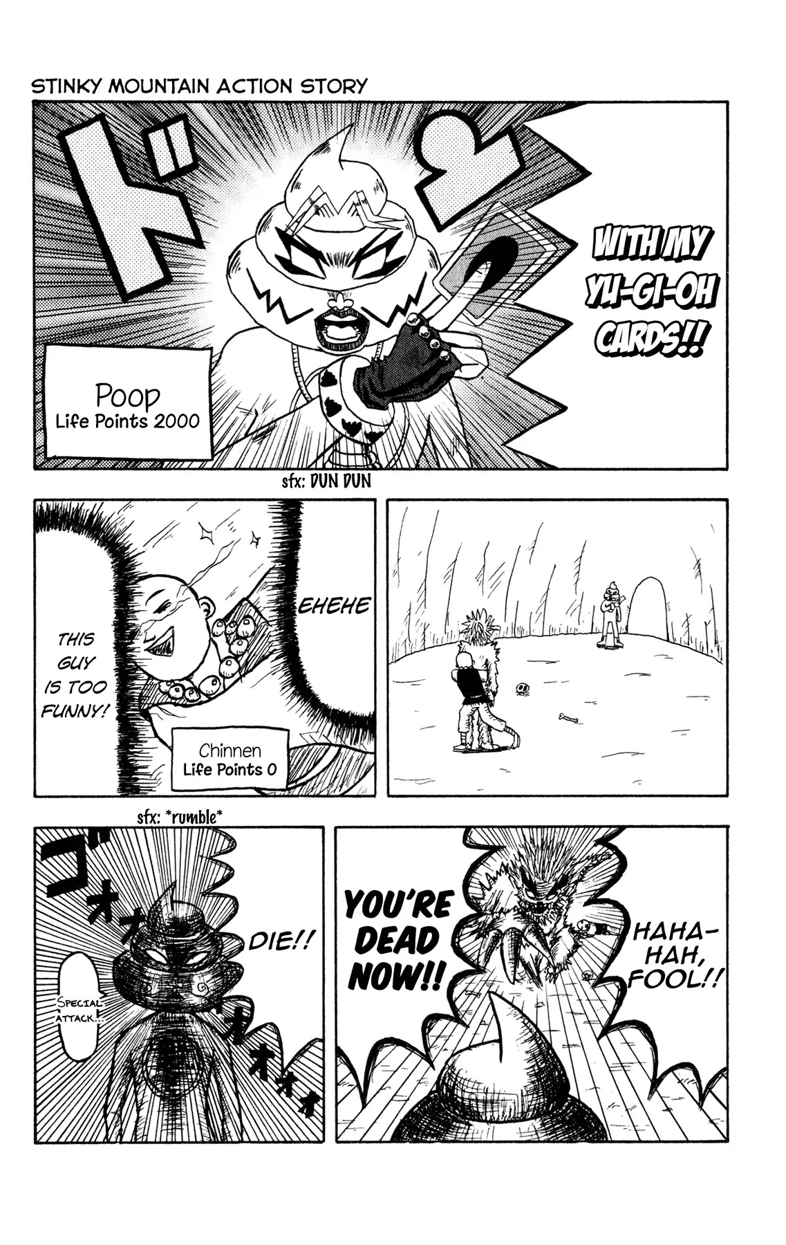 Bobobo-bo Bo-bobo? - Sawai Yoshio Short Story Anthology Chapter 1 page 20 - Chapter 1: Stinky Mountain Action Story