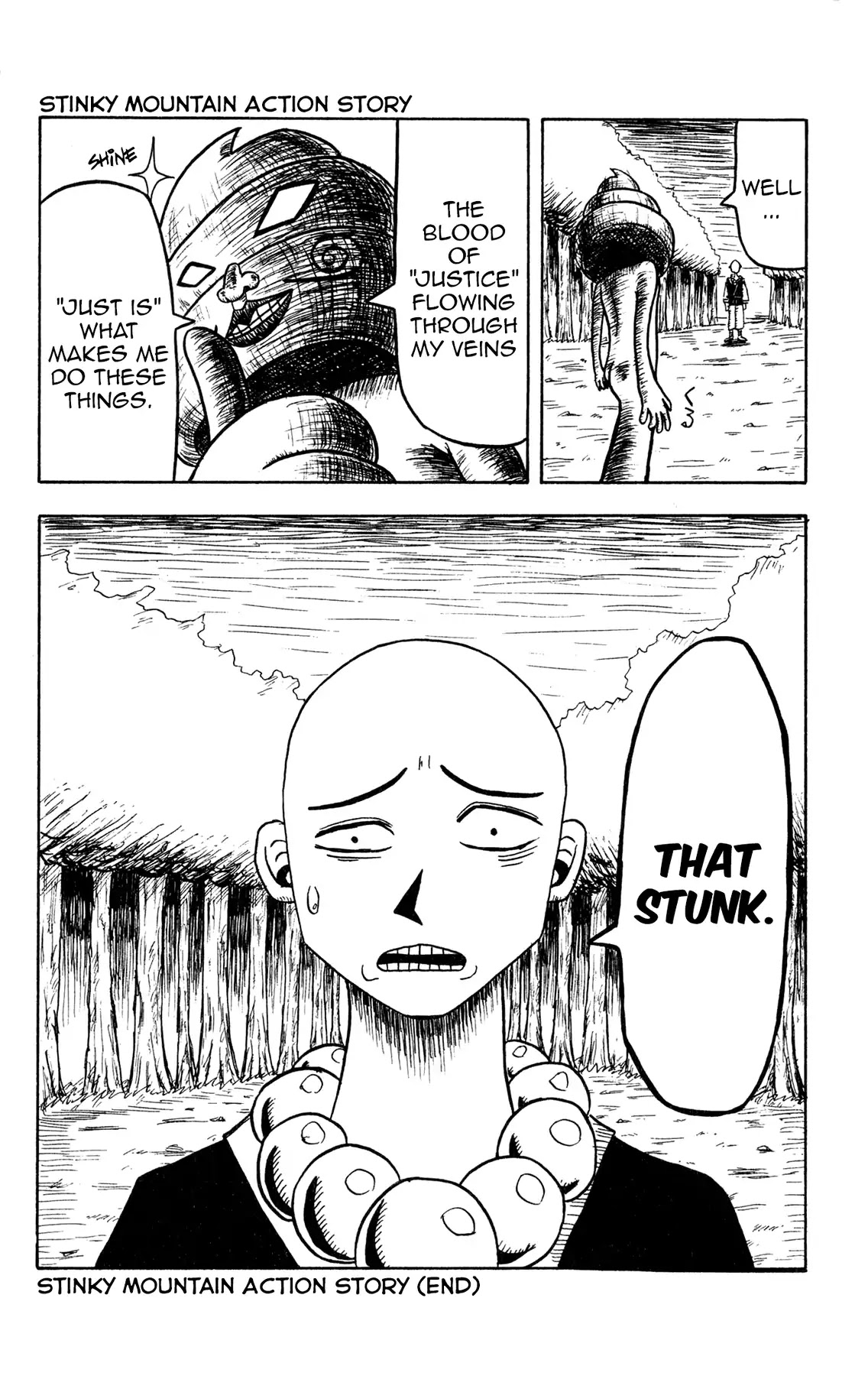 Bobobo-bo Bo-bobo? - Sawai Yoshio Short Story Anthology Chapter 1 page 24 - Chapter 1: Stinky Mountain Action Story