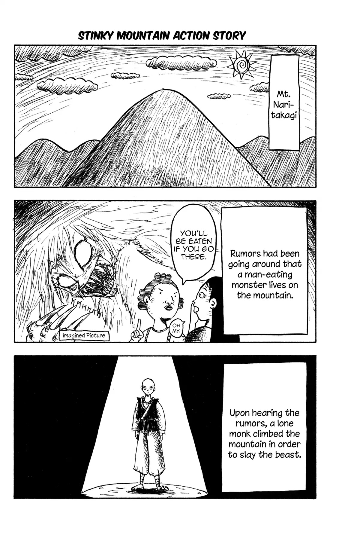 Bobobo-bo Bo-bobo? - Sawai Yoshio Short Story Anthology Chapter 1 page 6 - Chapter 1: Stinky Mountain Action Story