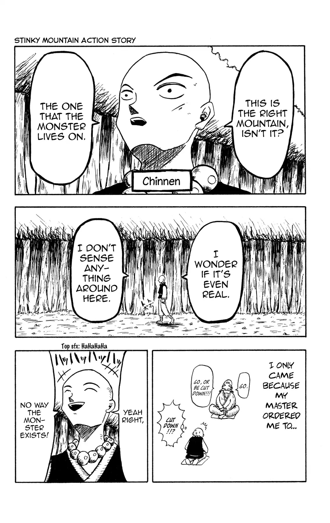 Bobobo-bo Bo-bobo? - Sawai Yoshio Short Story Anthology Chapter 1 page 8 - Chapter 1: Stinky Mountain Action Story