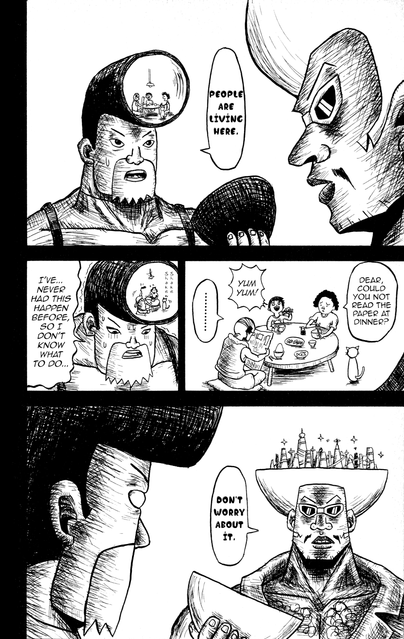 Bobobo-bo Bo-bobo? - Sawai Yoshio Short Story Anthology Chapter 4 page 12 - Chapter 4: Bobobo-bo Bo-bobo: Chapter Two - Bo-bobo and Captain Battleship