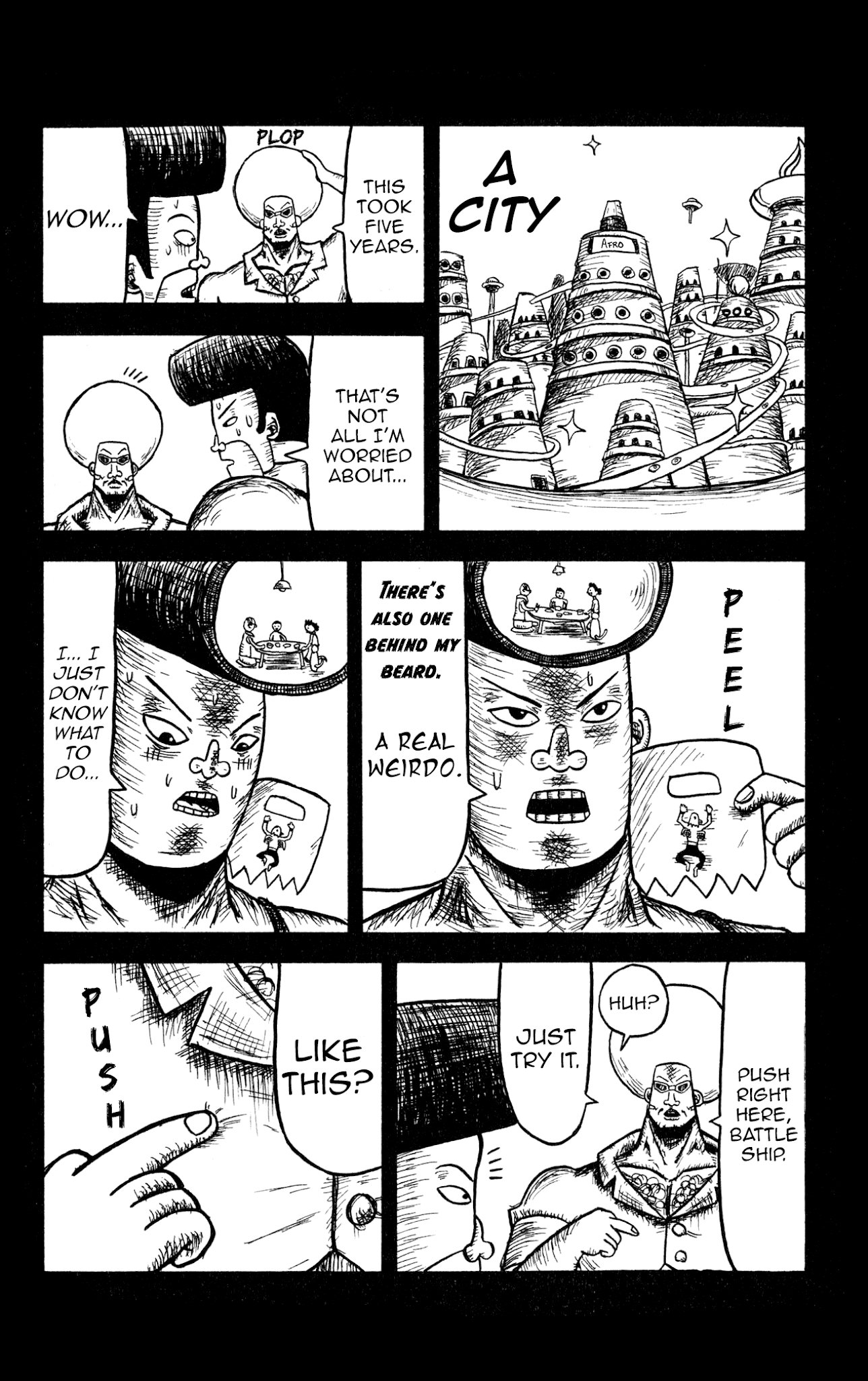 Bobobo-bo Bo-bobo? - Sawai Yoshio Short Story Anthology Chapter 4 page 13 - Chapter 4: Bobobo-bo Bo-bobo: Chapter Two - Bo-bobo and Captain Battleship