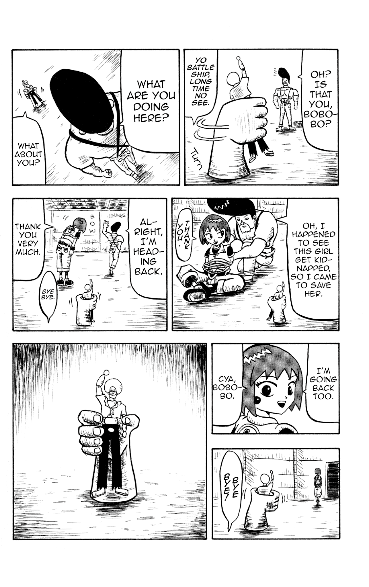 Bobobo-bo Bo-bobo? - Sawai Yoshio Short Story Anthology Chapter 4 page 15 - Chapter 4: Bobobo-bo Bo-bobo: Chapter Two - Bo-bobo and Captain Battleship