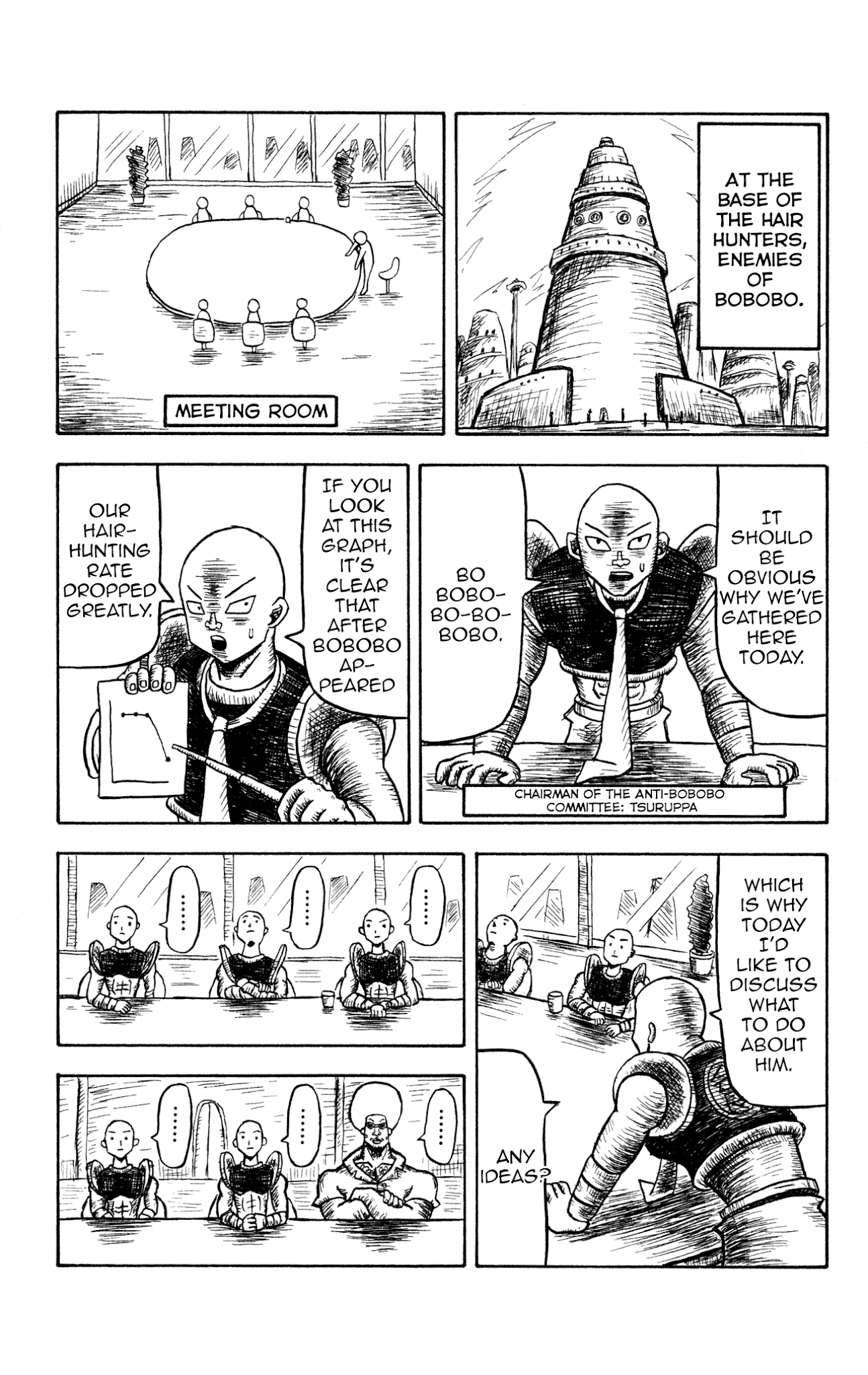 Bobobo-bo Bo-bobo? - Sawai Yoshio Short Story Anthology Chapter 4 page 2 - Chapter 4: Bobobo-bo Bo-bobo: Chapter Two - Bo-bobo and Captain Battleship