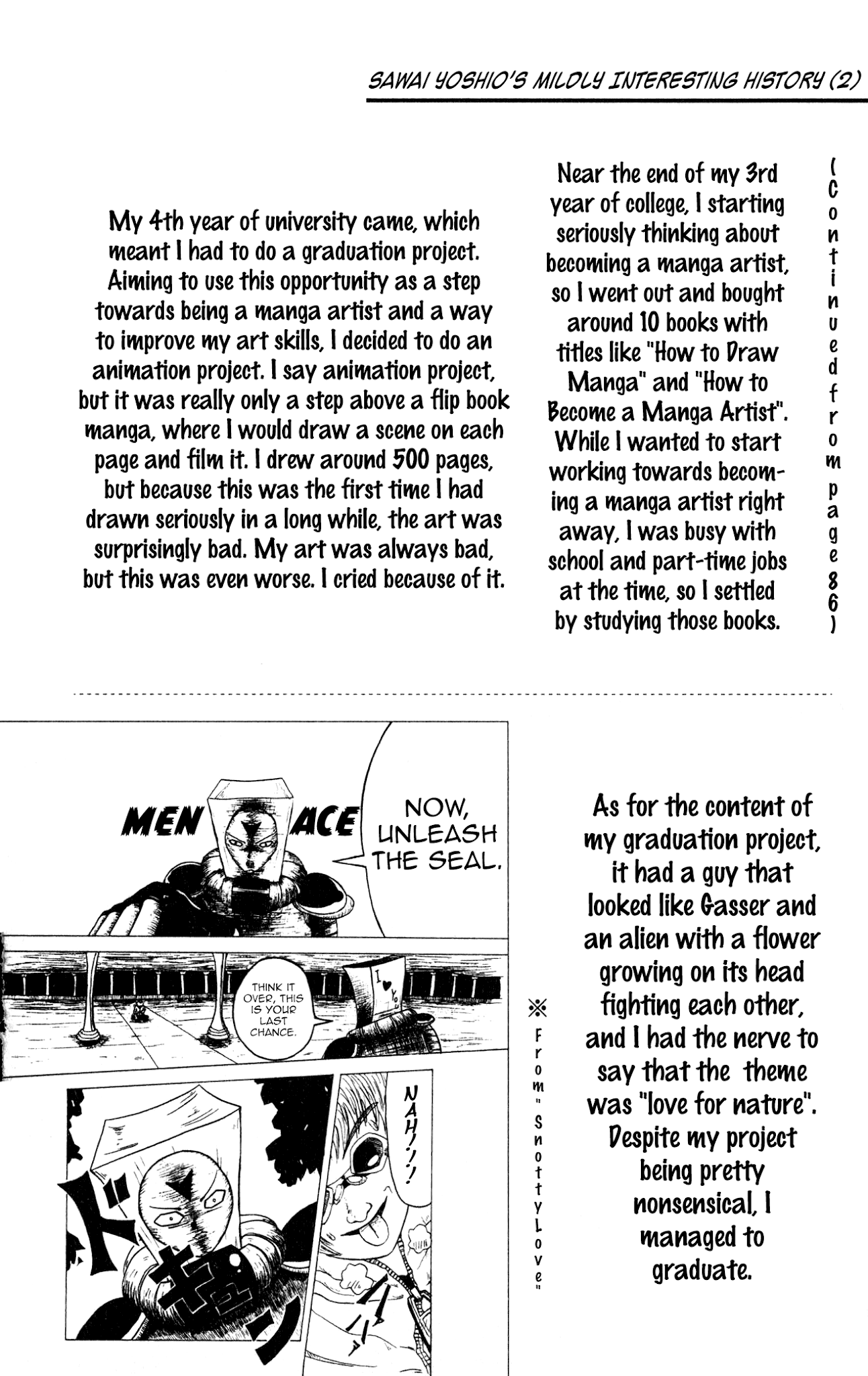 Bobobo-bo Bo-bobo? - Sawai Yoshio Short Story Anthology Chapter 5 page 20 - Chapter 5: Bobobo-bo Bo-bobo: Chapter Three - Bo-bobo and Don Patch
