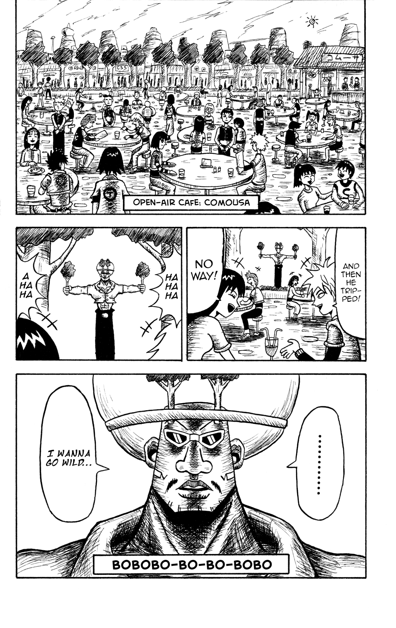 Bobobo-bo Bo-bobo? - Sawai Yoshio Short Story Anthology Chapter 5 page 3 - Chapter 5: Bobobo-bo Bo-bobo: Chapter Three - Bo-bobo and Don Patch