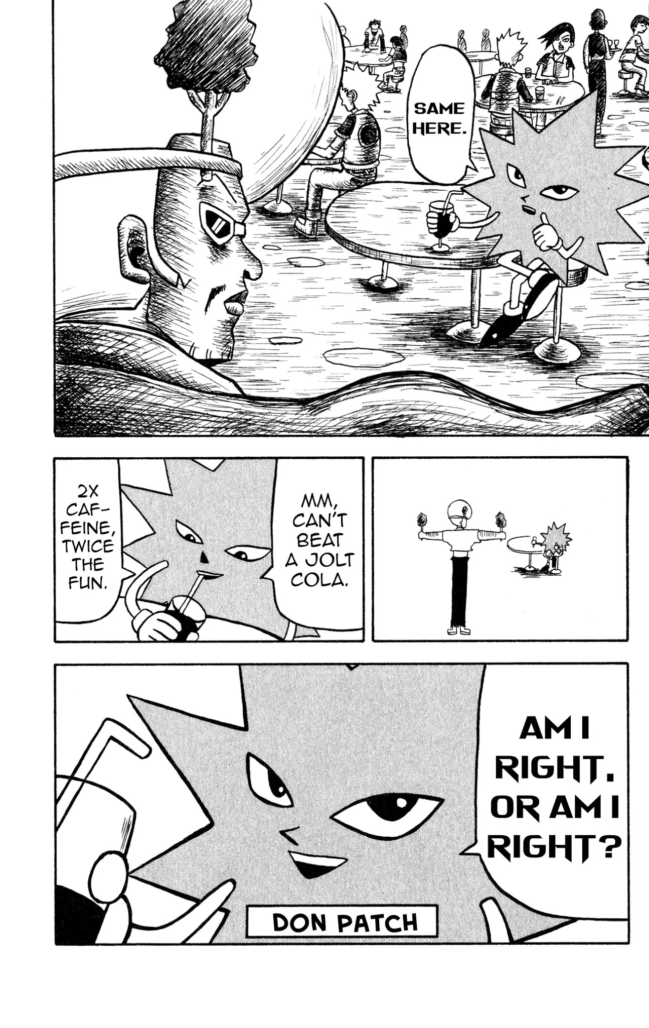 Bobobo-bo Bo-bobo? - Sawai Yoshio Short Story Anthology Chapter 5 page 4 - Chapter 5: Bobobo-bo Bo-bobo: Chapter Three - Bo-bobo and Don Patch
