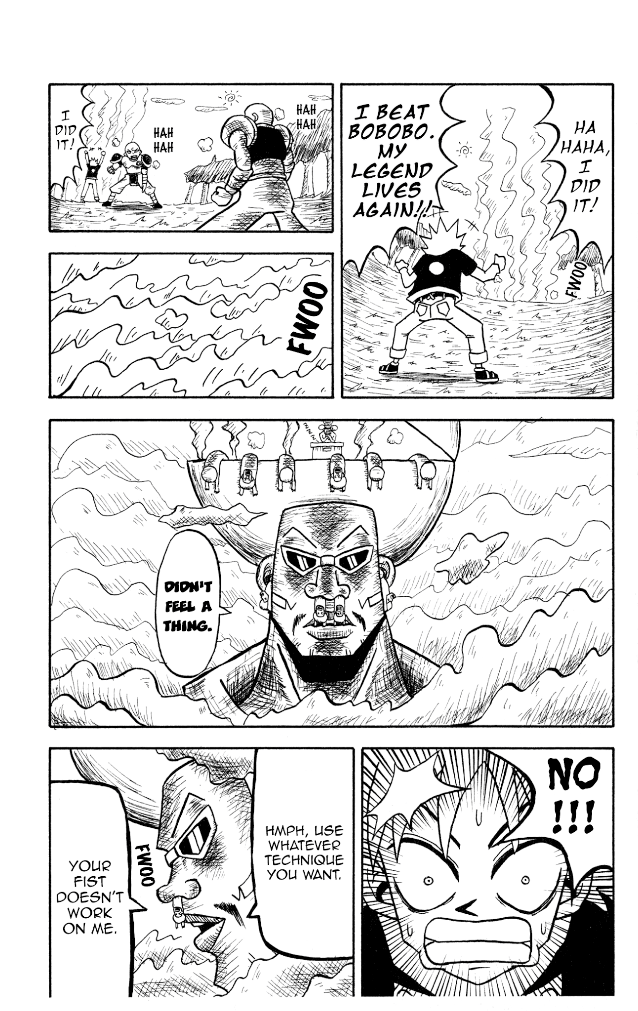Bobobo-bo Bo-bobo? - Sawai Yoshio Short Story Anthology Chapter 6 page 16 - Chapter 6: Bobobo-bo Bo-bobo: Chapter Four - Bo-bobo and Gasser