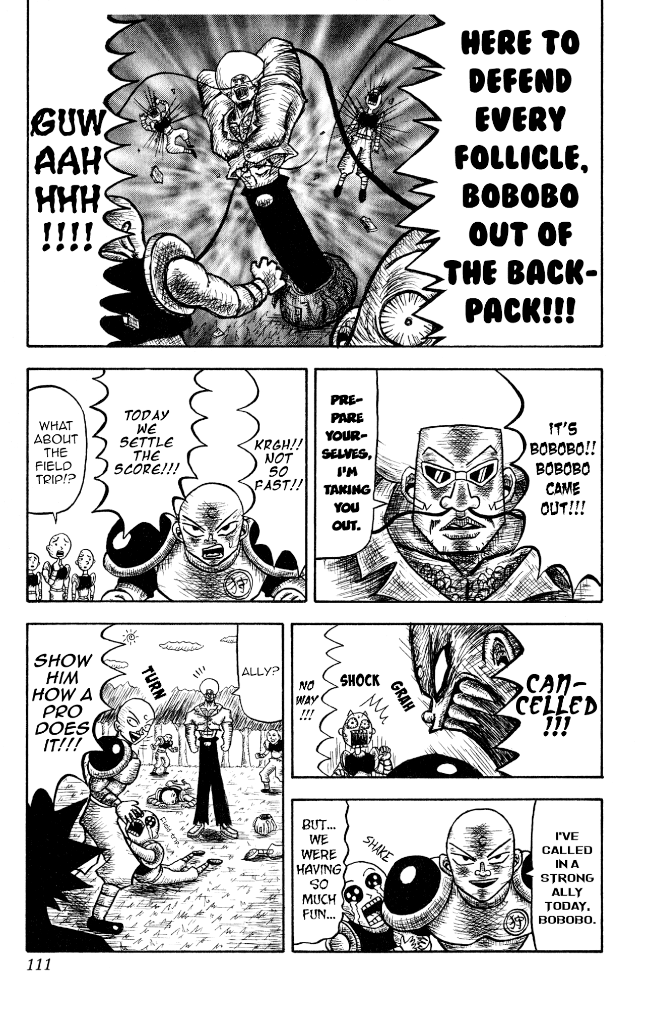 Bobobo-bo Bo-bobo? - Sawai Yoshio Short Story Anthology Chapter 6 page 5 - Chapter 6: Bobobo-bo Bo-bobo: Chapter Four - Bo-bobo and Gasser