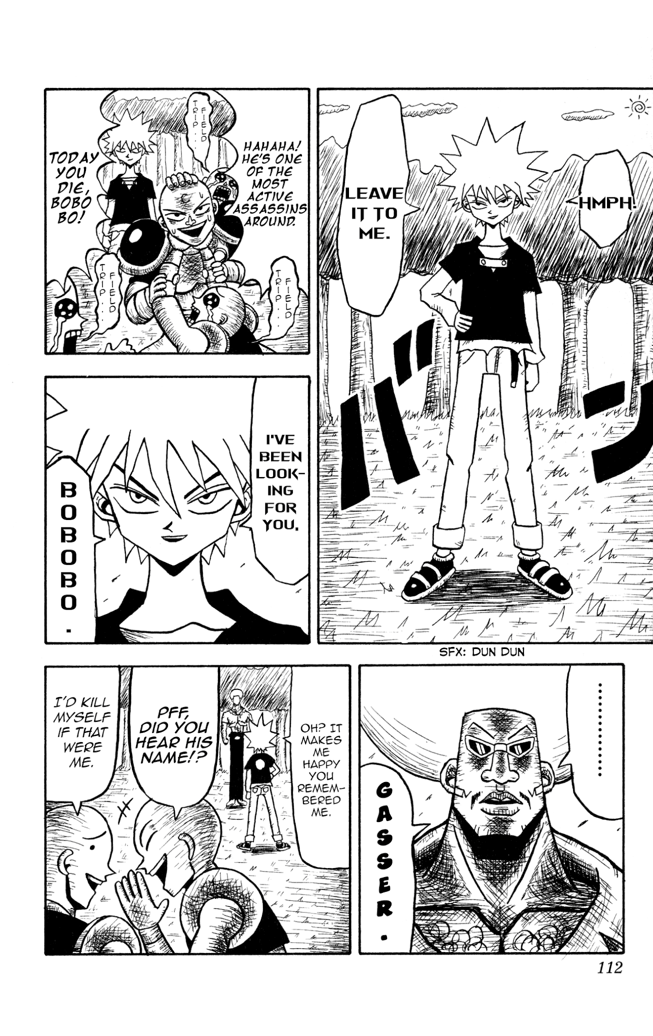 Bobobo-bo Bo-bobo? - Sawai Yoshio Short Story Anthology Chapter 6 page 6 - Chapter 6: Bobobo-bo Bo-bobo: Chapter Four - Bo-bobo and Gasser