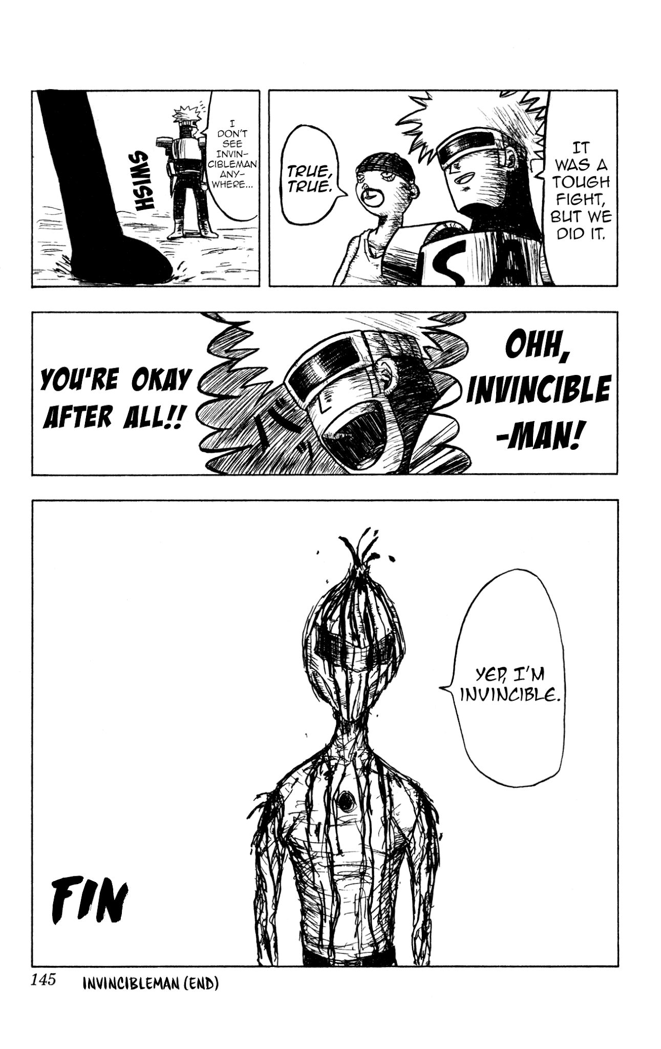 Bobobo-bo Bo-bobo? - Sawai Yoshio Short Story Anthology Chapter 7 page 19 - Chapter 7: Invincibleman