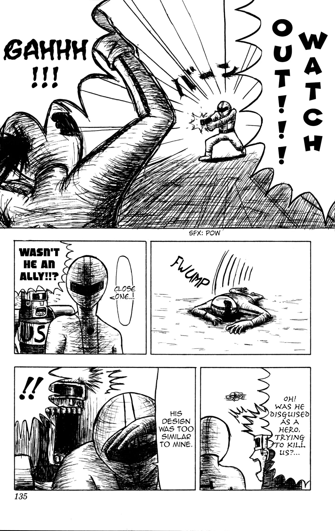 Bobobo-bo Bo-bobo? - Sawai Yoshio Short Story Anthology Chapter 7 page 9 - Chapter 7: Invincibleman