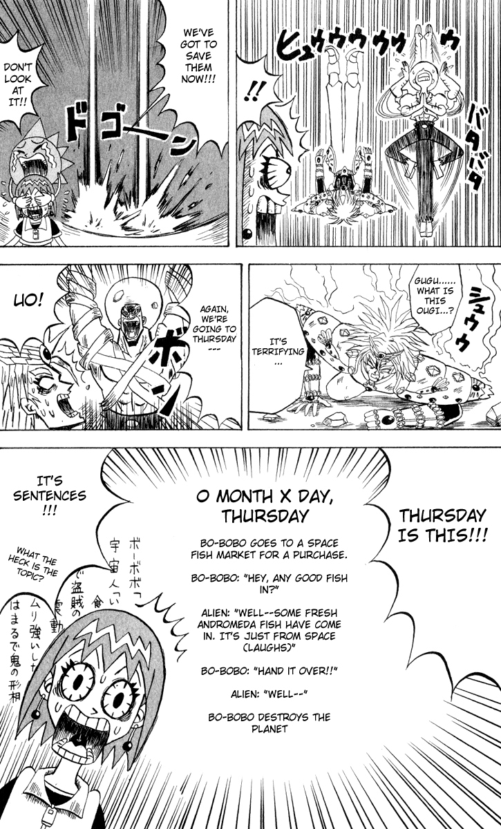 Bobobo-bo Bo-bobo Chapter 107 page 8 - Chapter 107: Important Thing!!