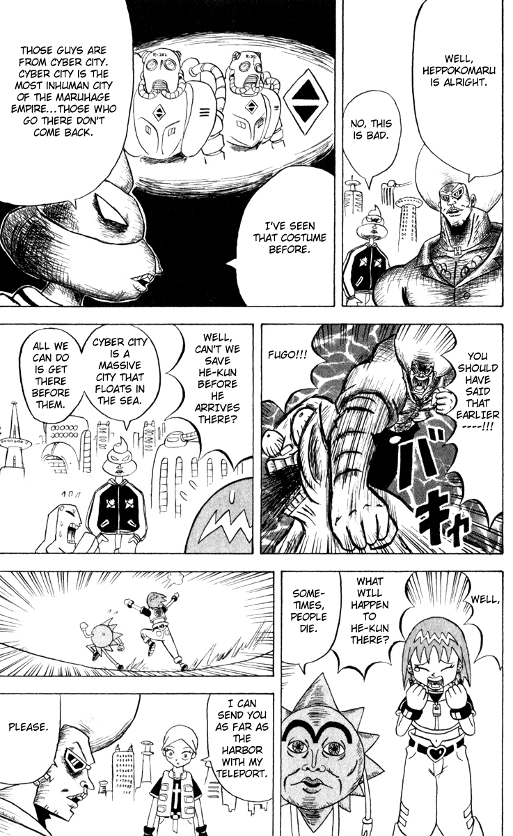 Bobobo-bo Bo-bobo Chapter 108 page 9 - Chapter 108: The Challenge from Cyber City