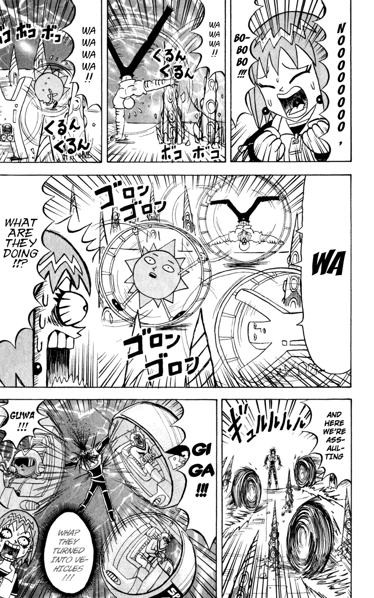 Bobobo-bo Bo-bobo Chapter 120 page 8 - Chapter 120: Go Forth, 3-Idiots!!