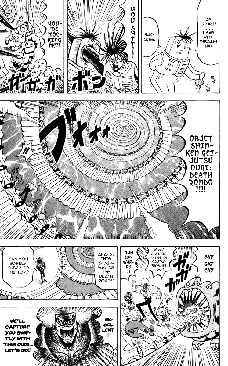 Bobobo-bo Bo-bobo Chapter 122 page 4 - Chapter 122: Climb Climb! Stair Battle!!