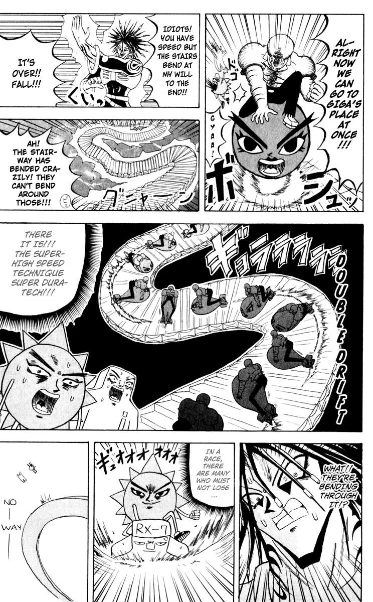 Bobobo-bo Bo-bobo Chapter 122 page 8 - Chapter 122: Climb Climb! Stair Battle!!