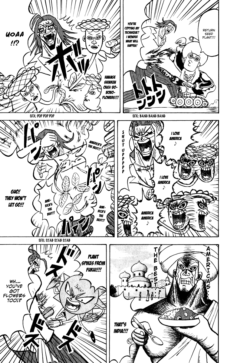 Bobobo-bo Bo-bobo Chapter 130 page 6 - Chapter 130: Nose vs. Flower