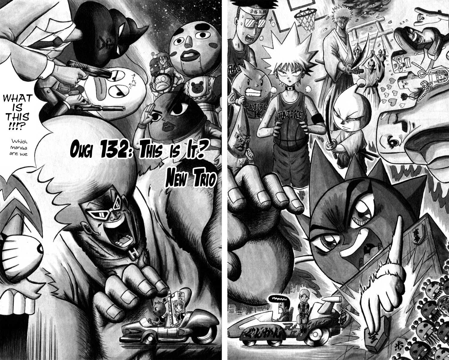 Bobobo-bo Bo-bobo Chapter 132 page 8 - Chapter 132: This Is It? New Trio