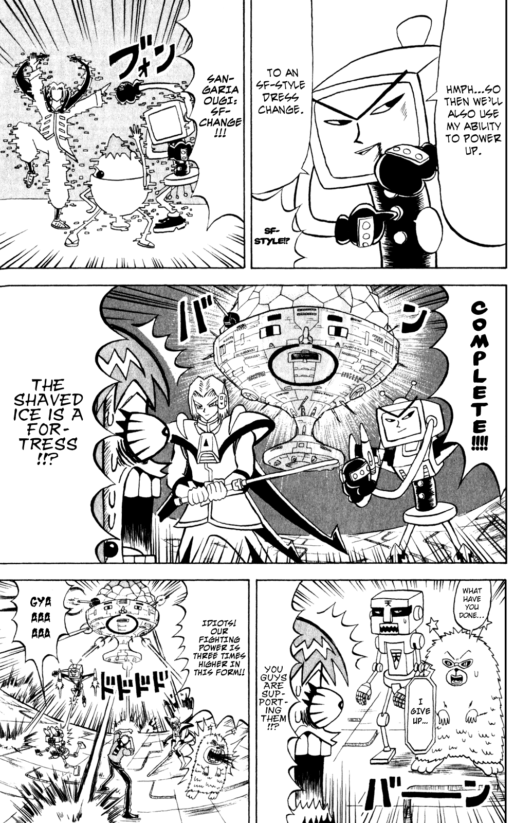 Bobobo-bo Bo-bobo Chapter 133 page 8 - Chapter 133: Capture Them... SF World
