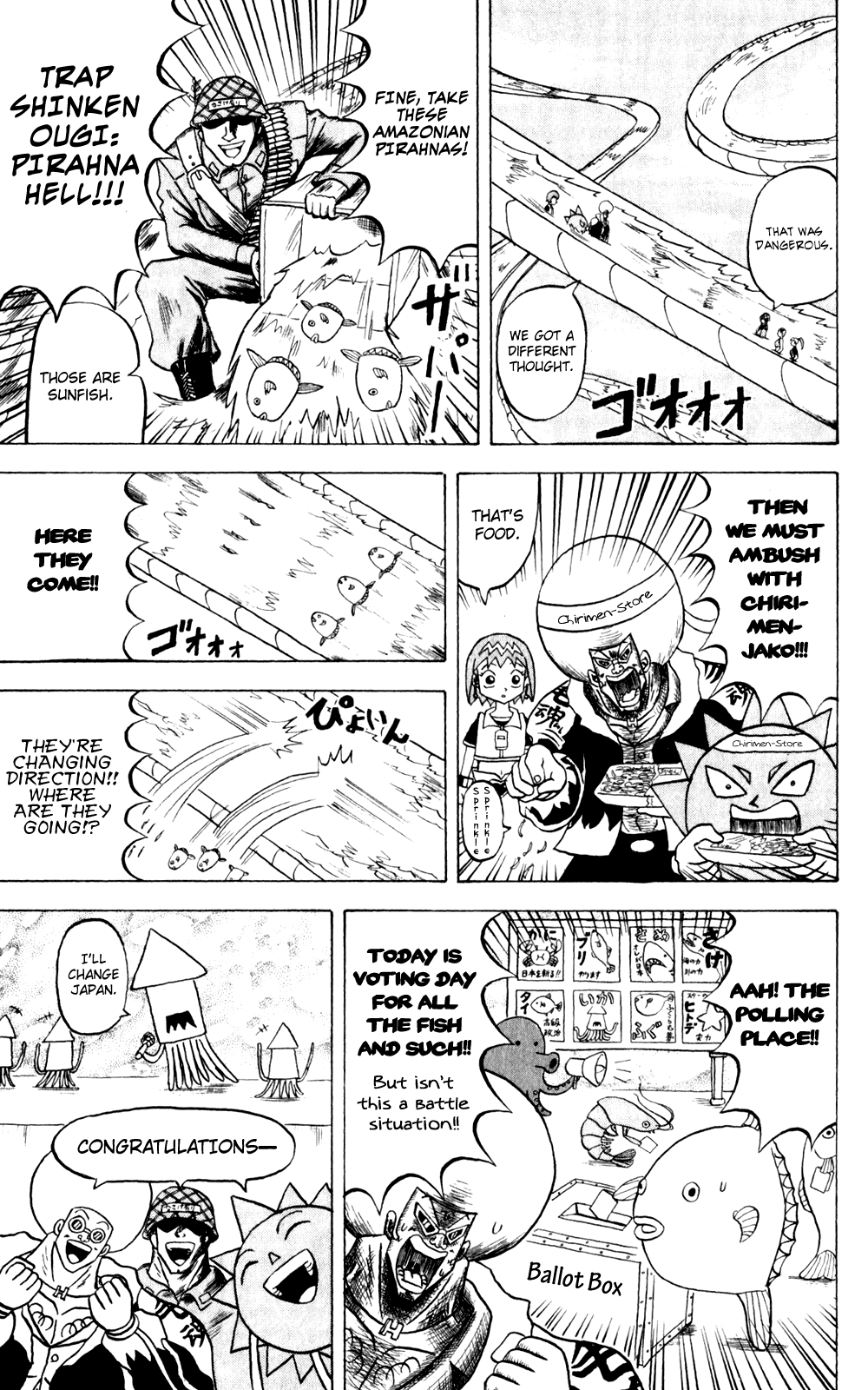 Bobobo-bo Bo-bobo Chapter 135 page 10 - Chapter 135: Battlefield Blues