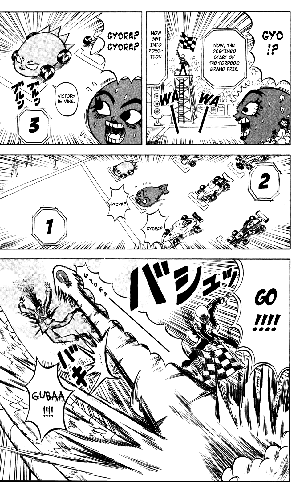 Bobobo-bo Bo-bobo Chapter 136 page 4 - Chapter 136: Torpedo and Combat