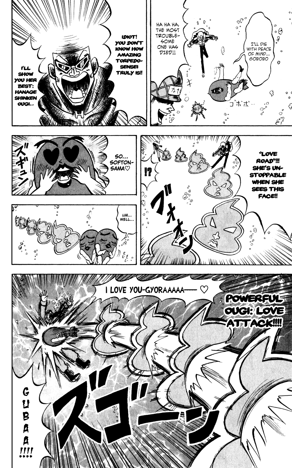 Bobobo-bo Bo-bobo Chapter 136 page 9 - Chapter 136: Torpedo and Combat
