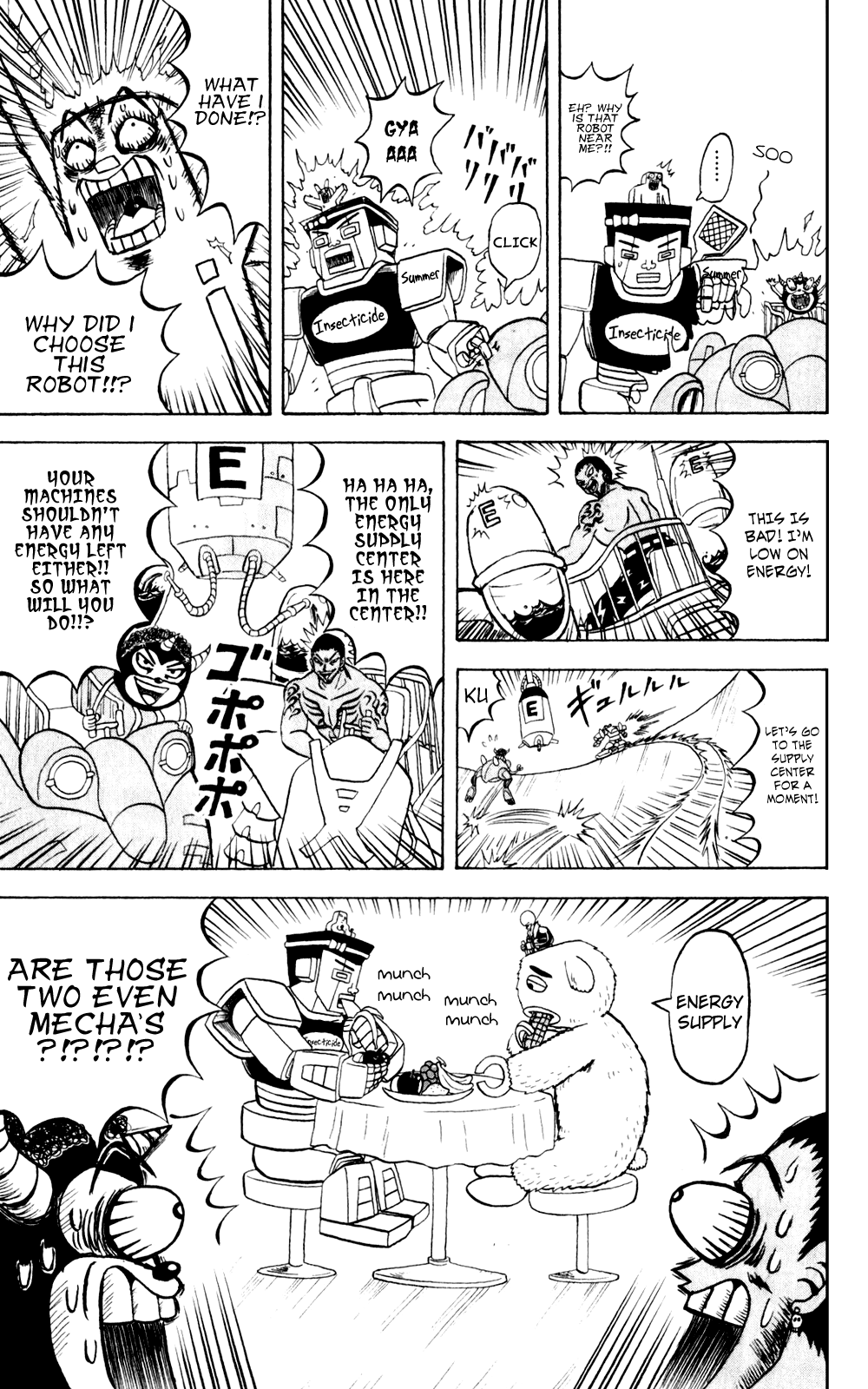 Bobobo-bo Bo-bobo Chapter 137 page 12 - Chapter 137: The Big Wheels Get Going