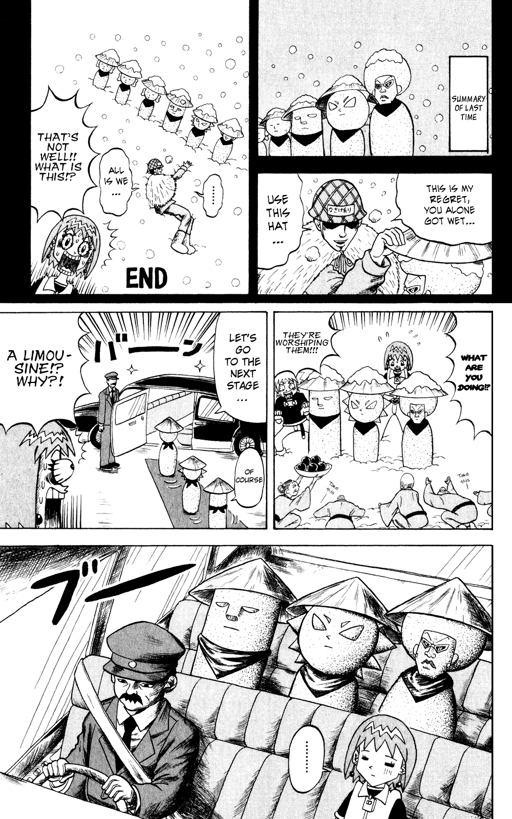 Bobobo-bo Bo-bobo Chapter 137 page 4 - Chapter 137: The Big Wheels Get Going