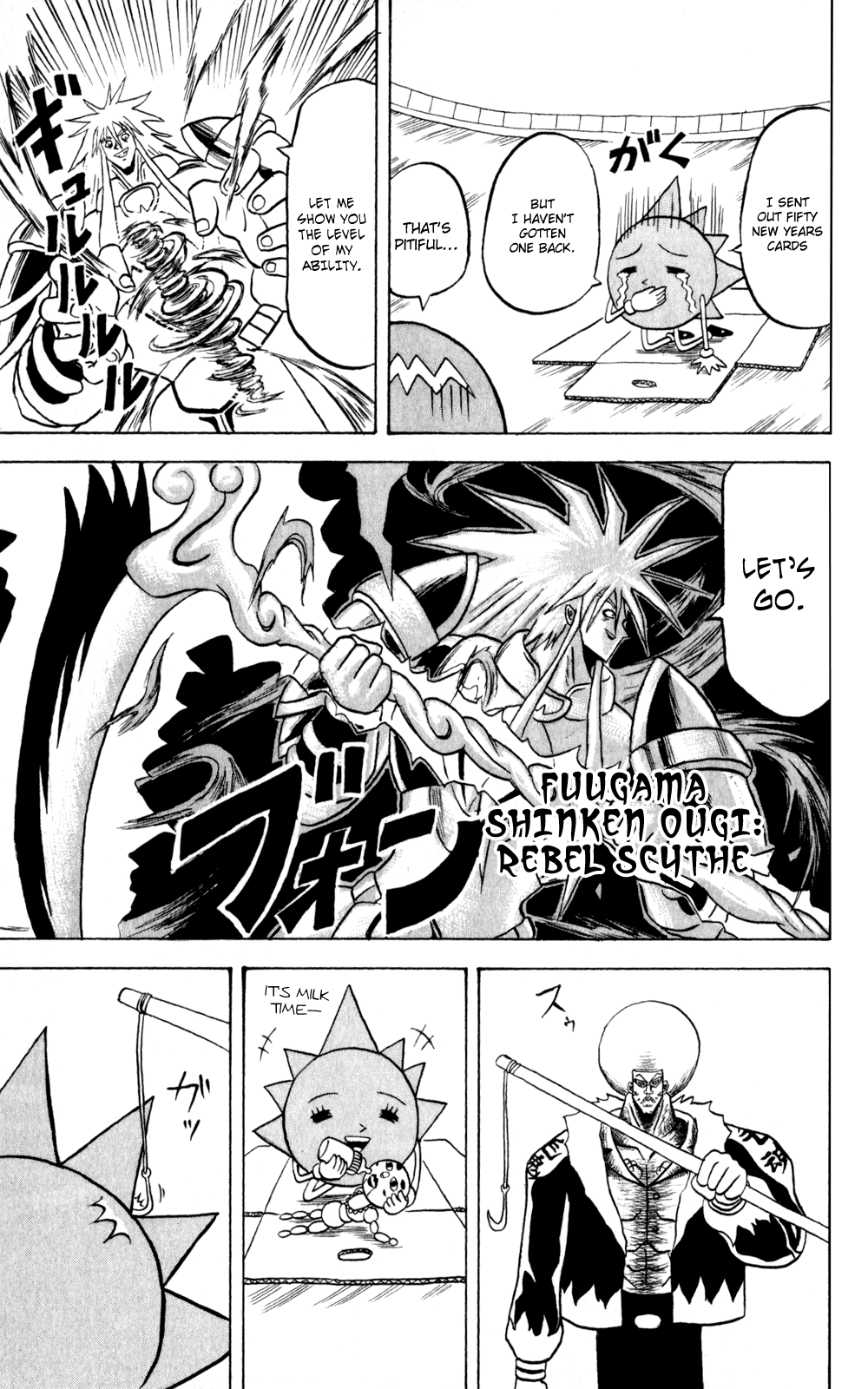 Bobobo-bo Bo-bobo Chapter 138 page 5 - Chapter 138: He's Here! The Amazing Guy Who Wins by a Mile