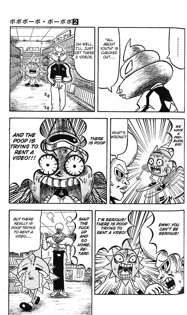 Bobobo-bo Bo-bobo Chapter 14 page 13 - Chapter 14 : Noooo! I'm Not Poop!