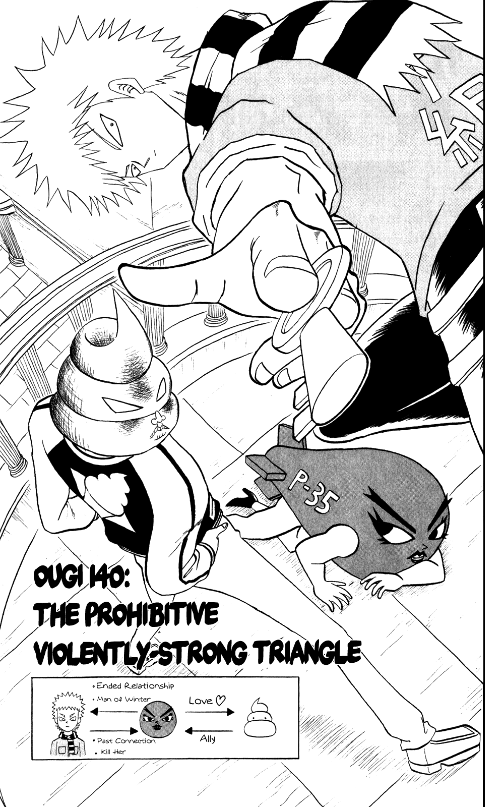 Bobobo-bo Bo-bobo Chapter 140 page 2 - Chapter 140: The Prohibitive Violently-Strong Triangle