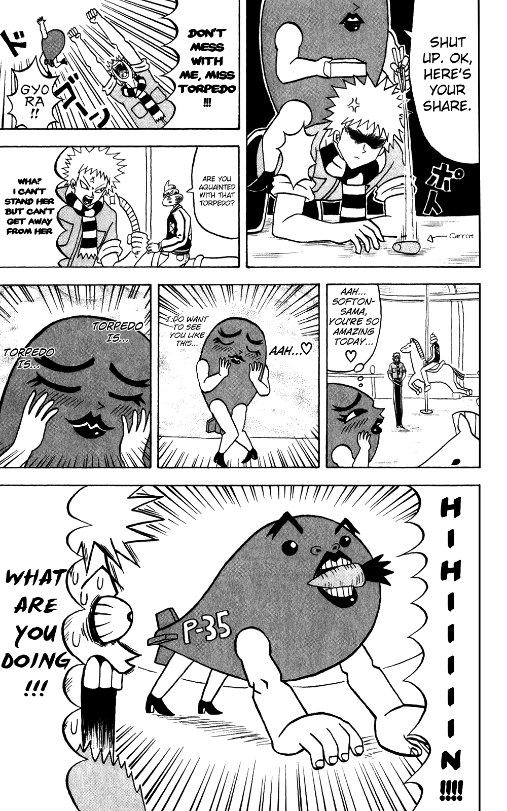 Bobobo-bo Bo-bobo Chapter 140 page 4 - Chapter 140: The Prohibitive Violently-Strong Triangle