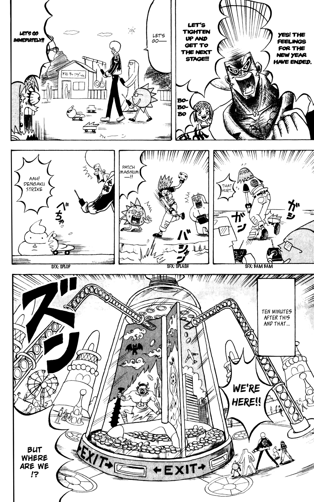 Bobobo-bo Bo-bobo Chapter 141 page 5 - Chapter 141: Extremely Strong Supporters? It's a Great Free-For-All