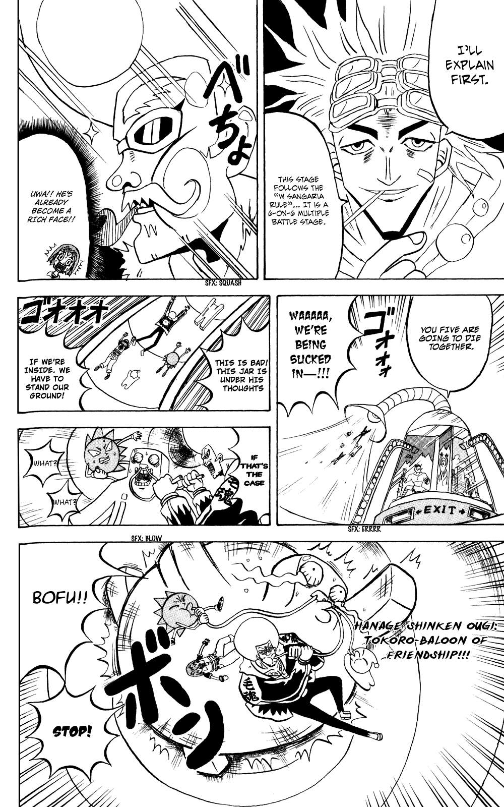 Bobobo-bo Bo-bobo Chapter 141 page 7 - Chapter 141: Extremely Strong Supporters? It's a Great Free-For-All