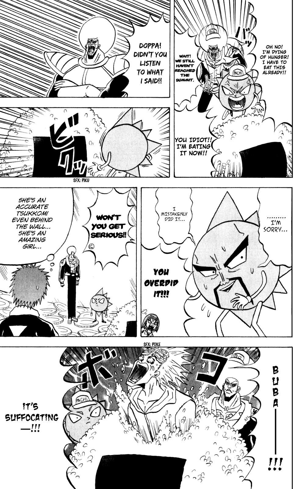 Bobobo-bo Bo-bobo Chapter 142 page 10 - Chapter 142: The Three Hajikelists