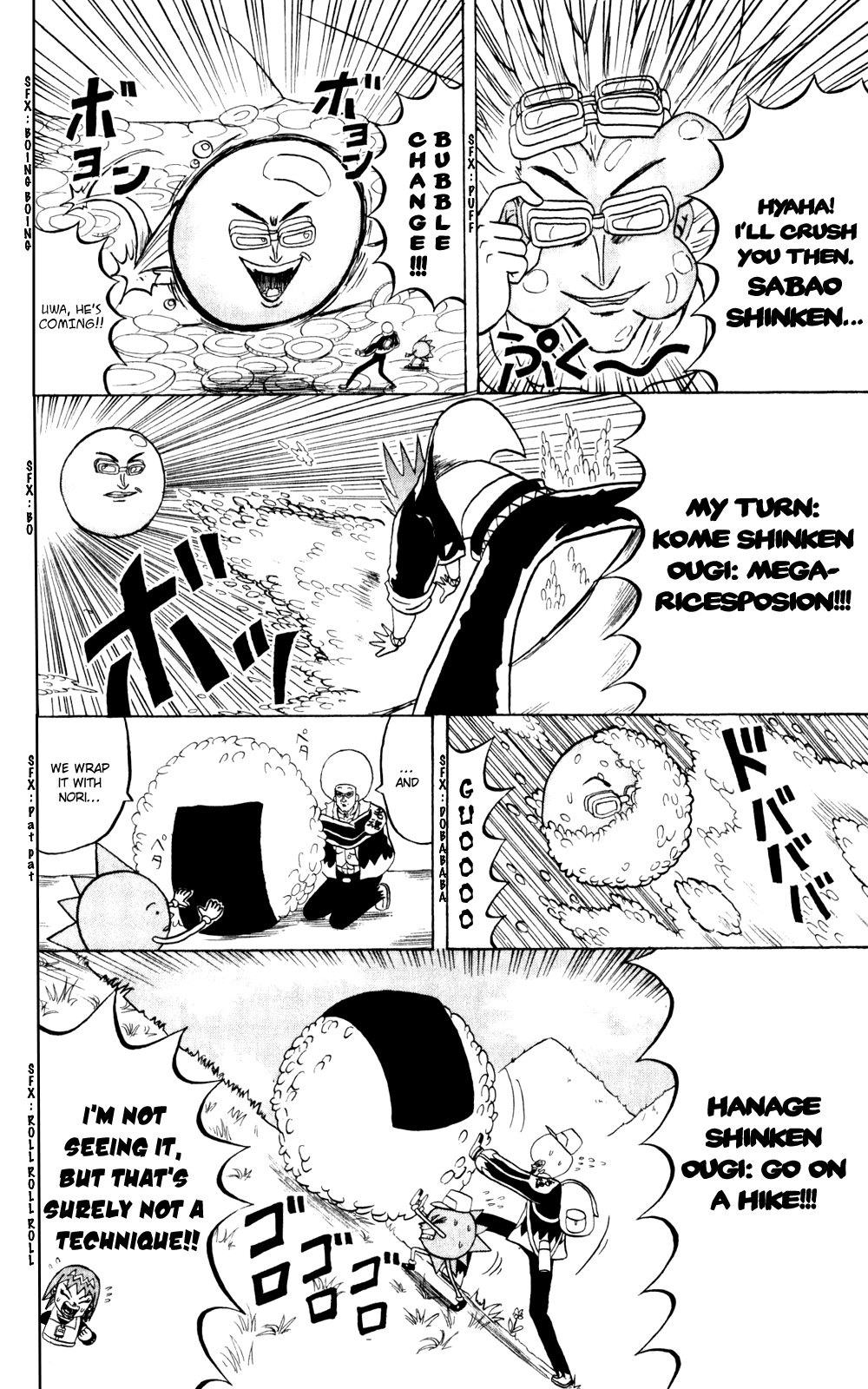 Bobobo-bo Bo-bobo Chapter 142 page 9 - Chapter 142: The Three Hajikelists