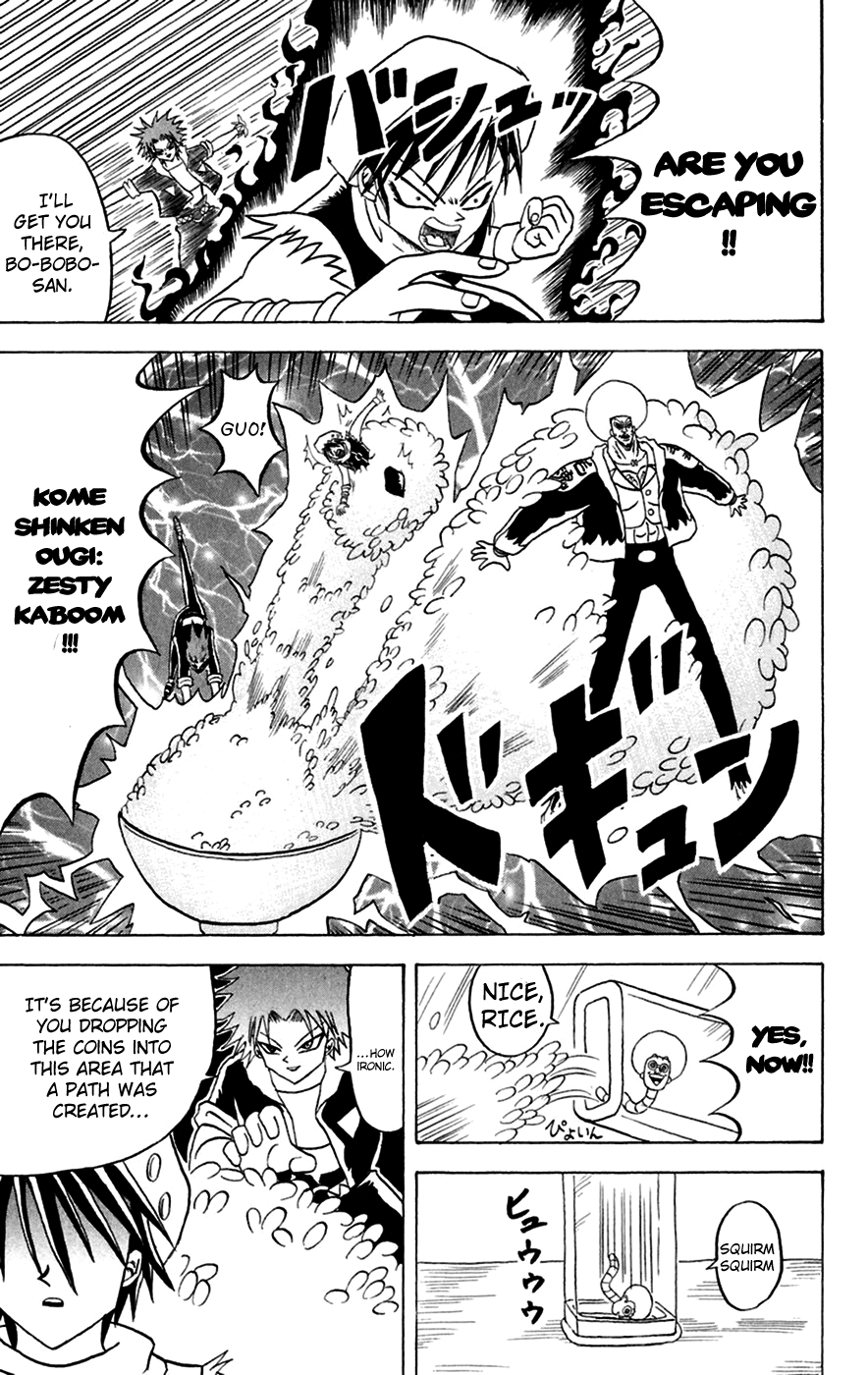 Bobobo-bo Bo-bobo Chapter 143 page 21 - Chapter 143: Full-Throttle Service! The Great Escape Play!!