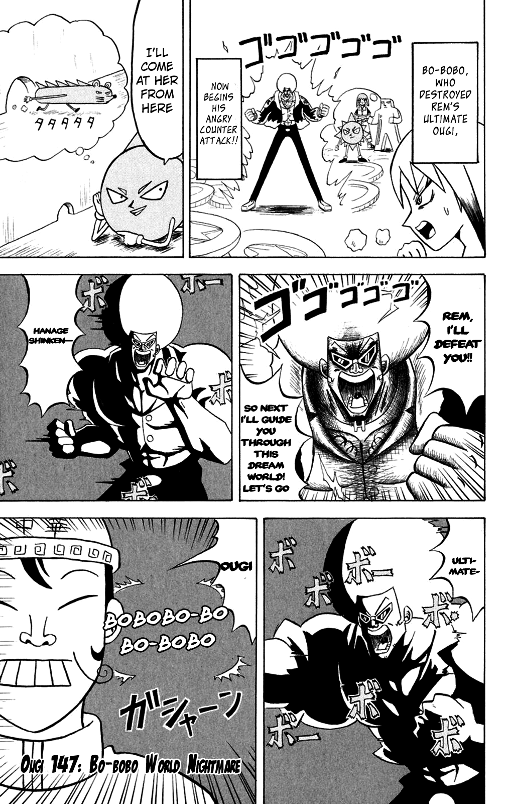 Bobobo-bo Bo-bobo Chapter 147 page 2 - Chapter 147: Bo-bobo World Nightmare