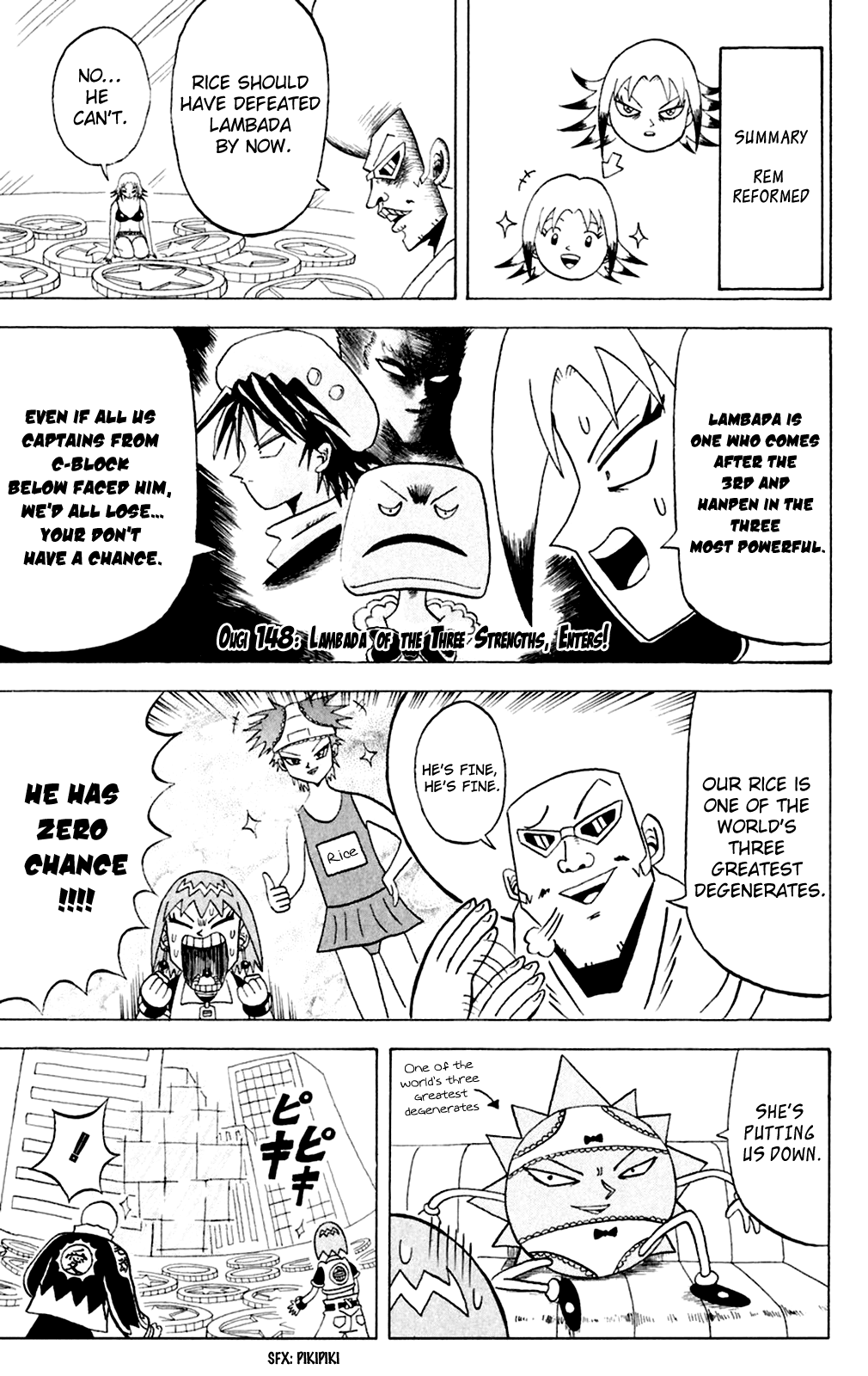 Bobobo-bo Bo-bobo Chapter 148 page 2 - Chapter 148: Lambada of the Three Strengths, Enters!
