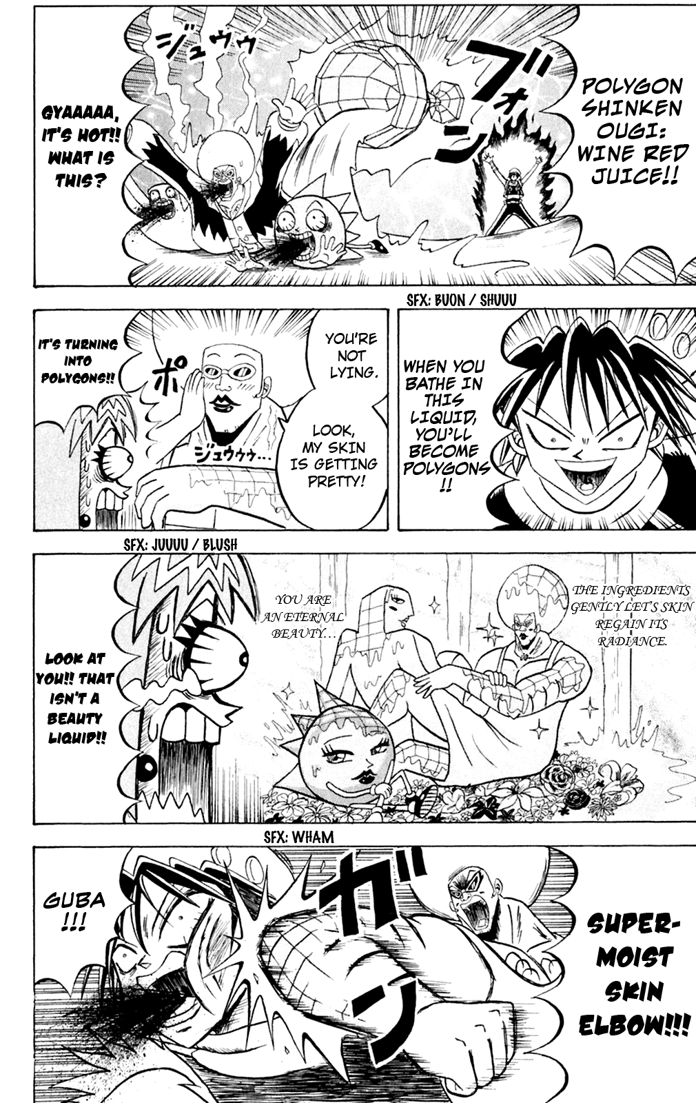 Bobobo-bo Bo-bobo Chapter 149 page 5 - Chapter 149: Polygons of the Nosehair Valley