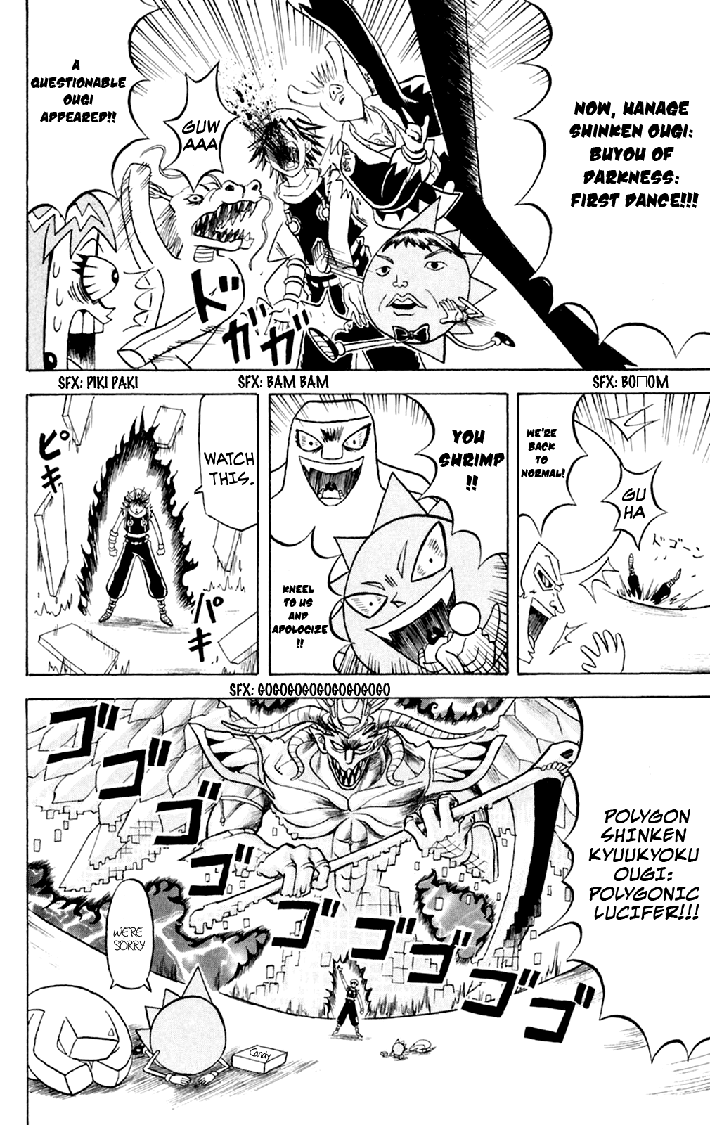 Bobobo-bo Bo-bobo Chapter 149 page 9 - Chapter 149: Polygons of the Nosehair Valley