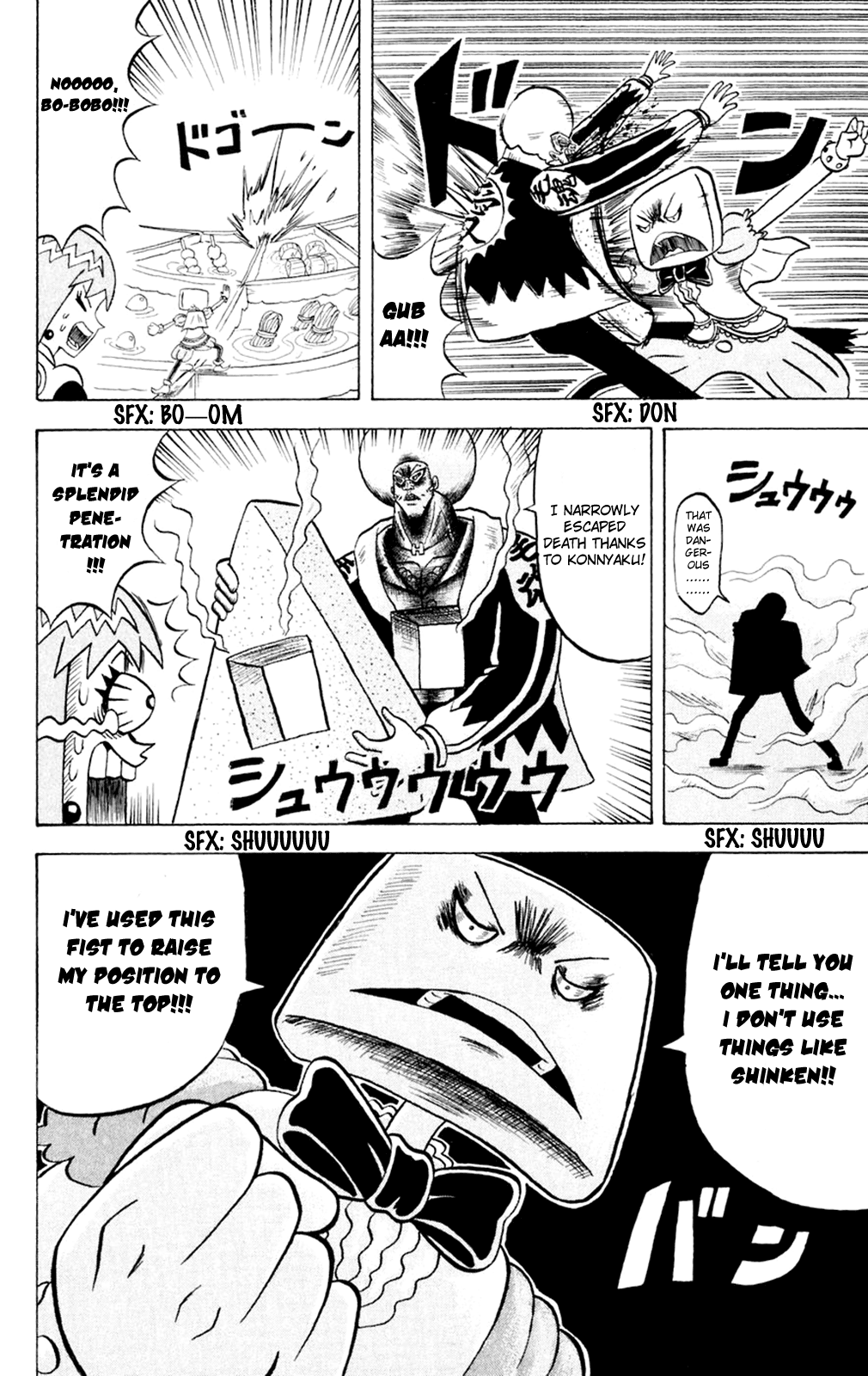 Bobobo-bo Bo-bobo Chapter 152 page 11 - Chapter 152: The Two Climbing to the Top