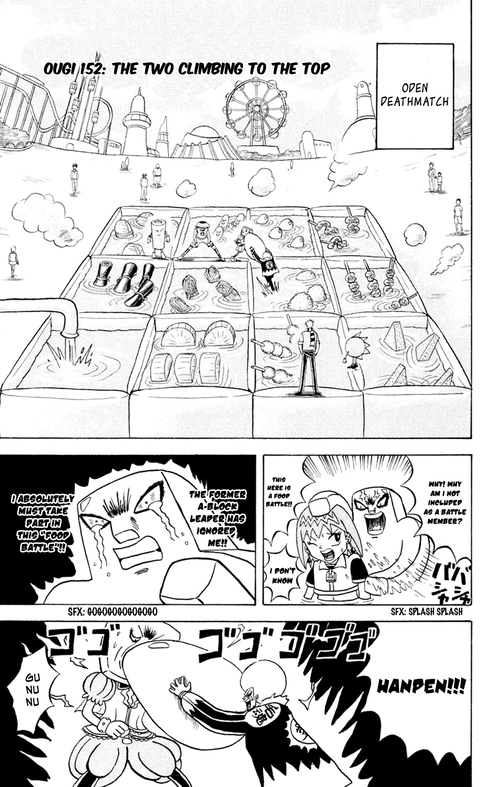 Bobobo-bo Bo-bobo Chapter 152 page 2 - Chapter 152: The Two Climbing to the Top