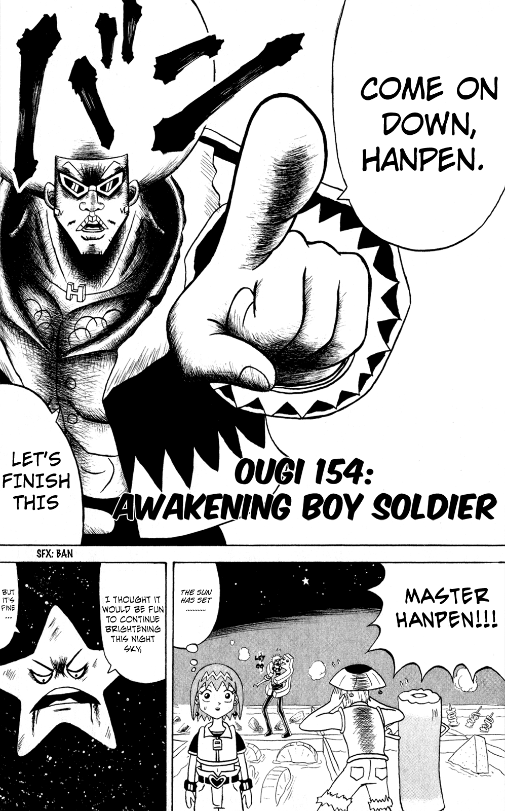 Bobobo-bo Bo-bobo Chapter 154 page 7 - Chapter 154: Awakening Boy Soldier