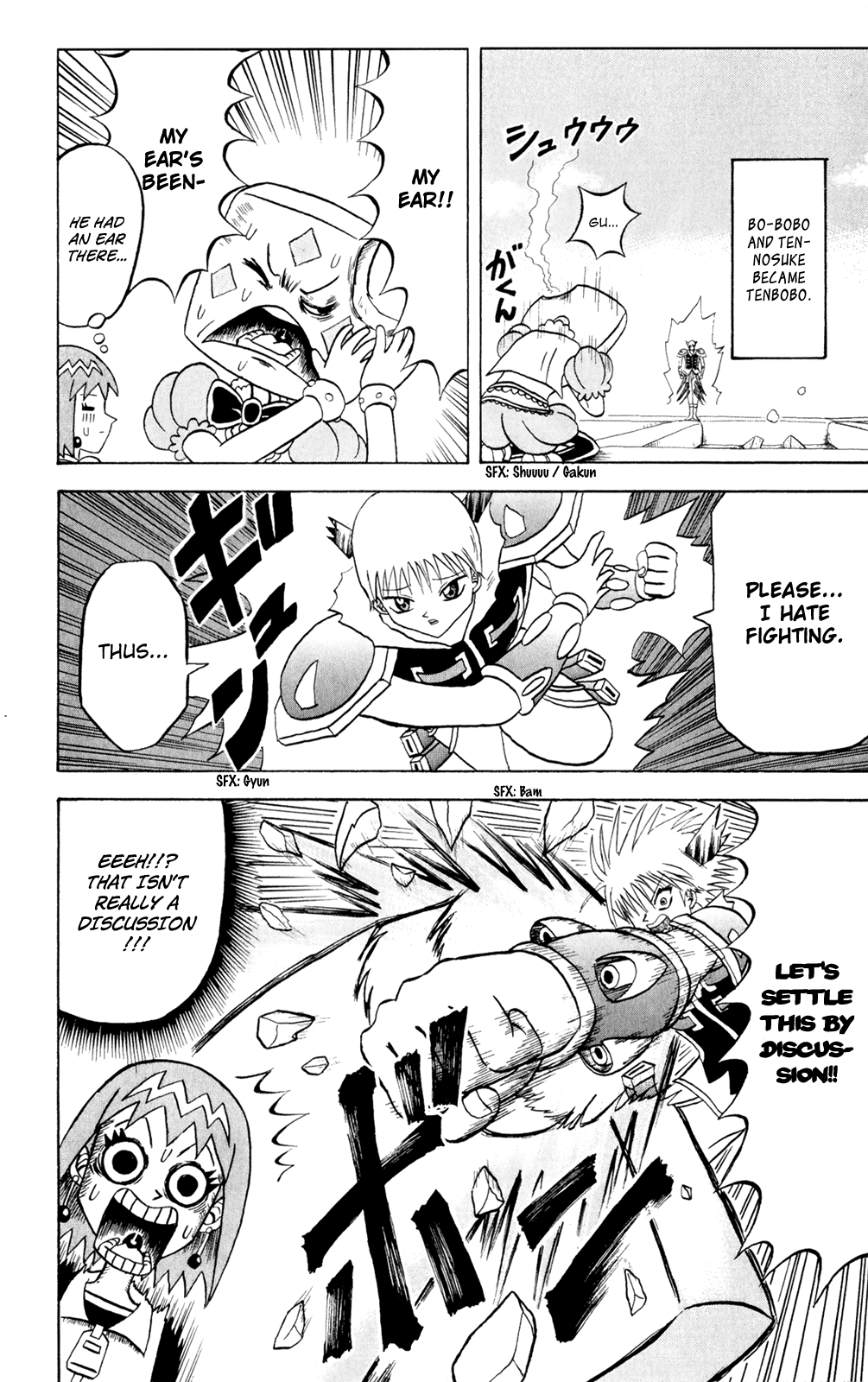 Bobobo-bo Bo-bobo Chapter 155 page 2 - Chapter 155: Tenbobo vs. Hanpen