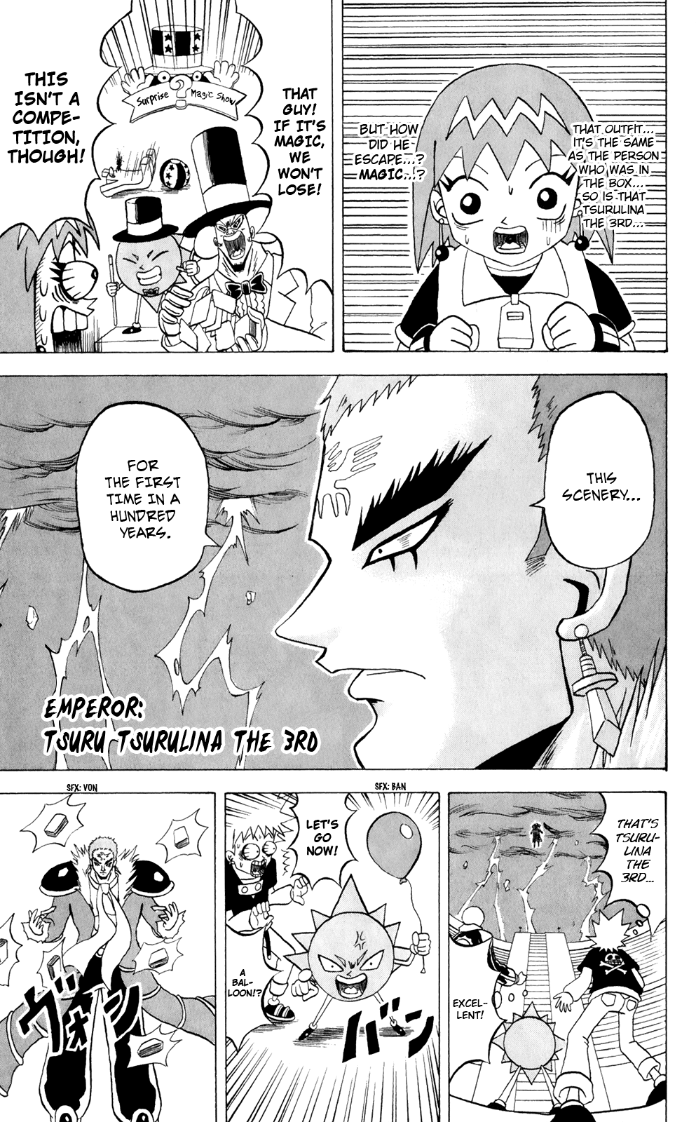 Bobobo-bo Bo-bobo Chapter 156 page 11 - Chapter 156: Emperor Tsuru Tsurulina the 3rd