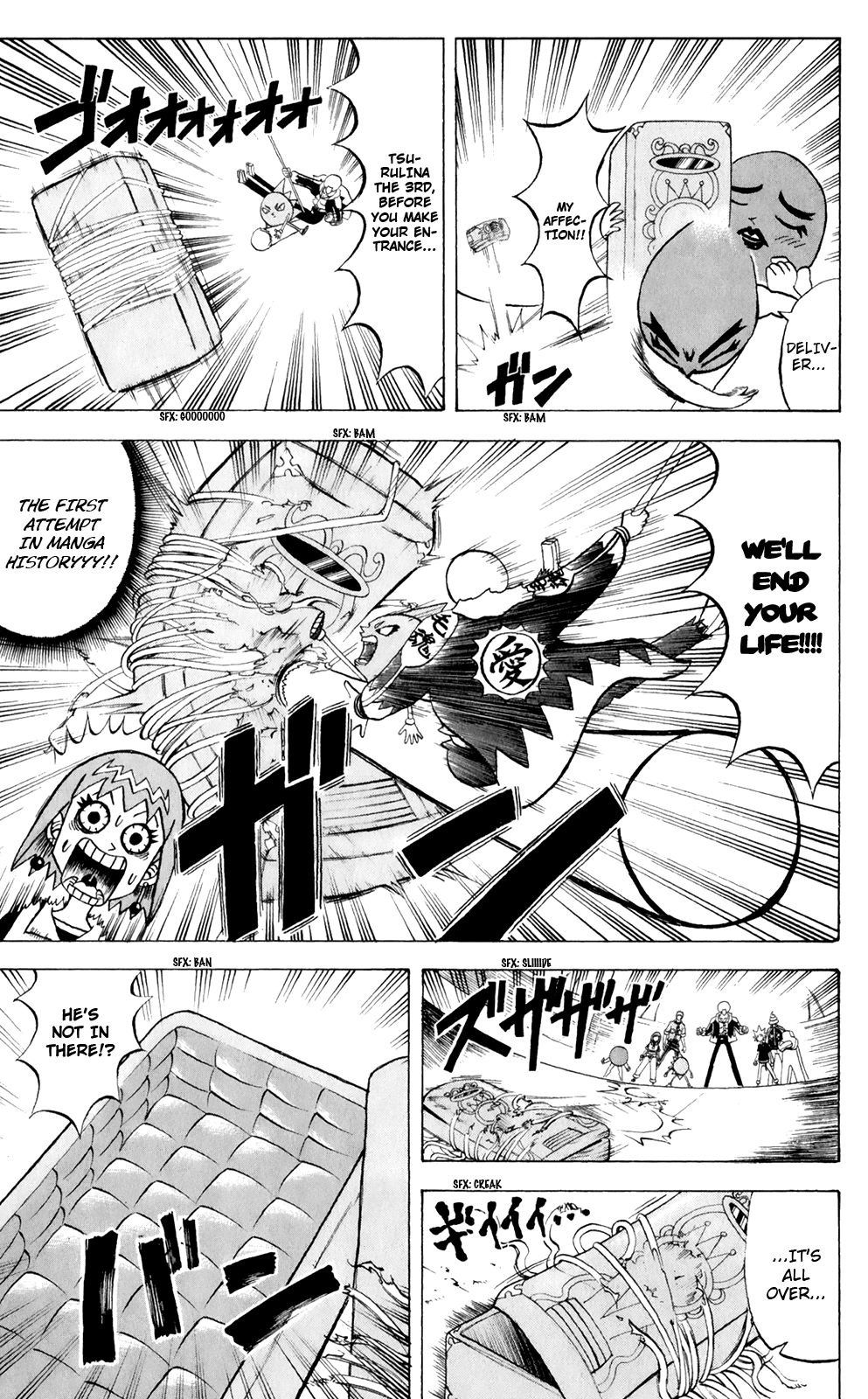 Bobobo-bo Bo-bobo Chapter 156 page 9 - Chapter 156: Emperor Tsuru Tsurulina the 3rd