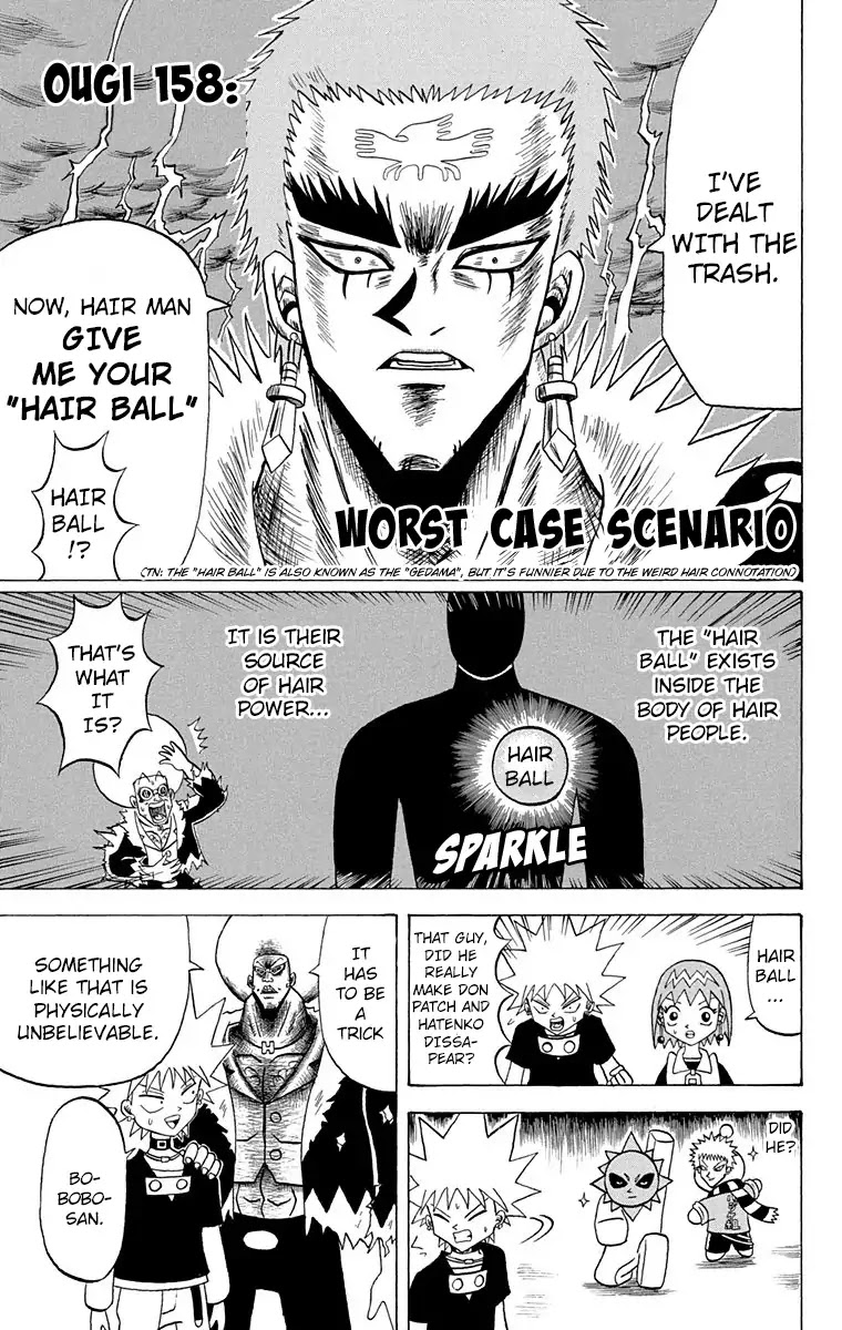 Bobobo-bo Bo-bobo Chapter 158 page 1 - Chapter 158: Worst Case Scenario